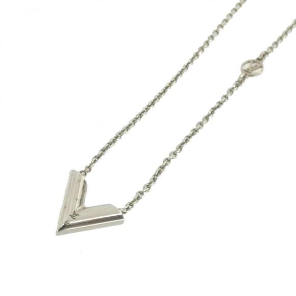 LOUIS VUITTON Silver Necklace - Picture 1 of 5